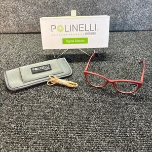 Polinelli® MILANO Quality Premium Digital Glasses - Piano Red
